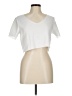 Shein 100% Polyester Ivory Short Sleeve Top Size 6 - photo 1
