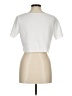 Shein 100% Polyester Ivory Short Sleeve Top Size 6 - photo 2