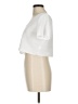 Shein 100% Polyester Ivory Short Sleeve Top Size 6 - photo 5