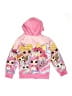 Assorted Brands 100% Polyester Hearts Pink Zip Up Hoodie Size 120 cm / US 6X - photo 2