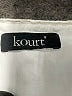 Kourt 100% Linen White Sleeveless Blouse Size 8 - photo 7