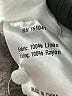Kourt 100% Linen White Sleeveless Blouse Size 8 - photo 8