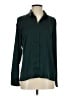 Express Green Long Sleeve Blouse Size S - photo 1