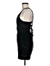 Unbranded Solid Black Cocktail Dress Size M - photo 5