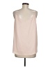 Calvin Klein 100% Polyester Tan Sleeveless Top Size M - photo 2
