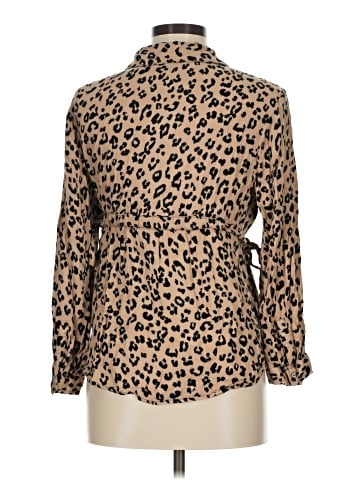 Time and Tru Long Sleeve Blouse (view 2)