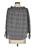 MICHAEL Michael Kors Gray 3/4 Sleeve Blouse Size M - photo 2