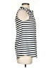 J.Crew Factory Store 100% Polyester Stripes Ivory Sleeveless Blouse Size 00 - photo 4