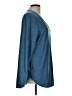 Lands' End Blue 3/4 Sleeve T-Shirt Size L - photo 4