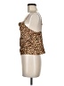 Zara 100% Polyester Brown Tan Sleeveless Top Size M - photo 5