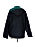 Assorted Brands 100% Nylon Solid Teal Blue Raincoat Size L - photo 2