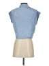 DAZY Blue Sleeveless Blouse Size S - photo 2