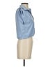 DAZY Blue Sleeveless Blouse Size S - photo 4