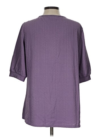 BLOOMCHIC Short Sleeve Blouse (view 2)