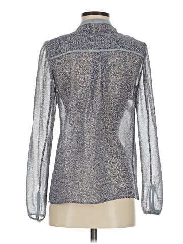 Tory Burch Long Sleeve Silk Top (view 2)