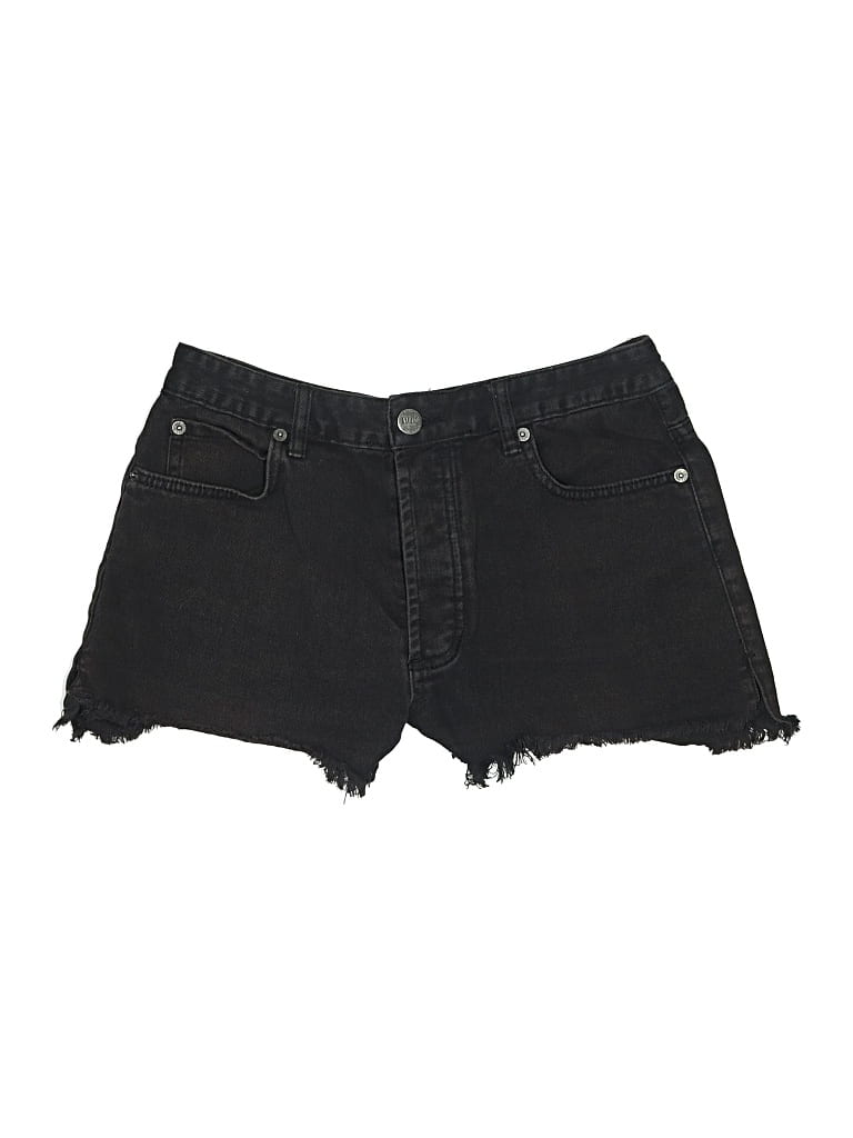 Pre-owned Amuse Society Denim Shorts In Black