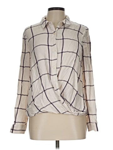 BCBGeneration Long Sleeve Blouse (view 1)