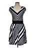 Guess Stripes Blue Cocktail Dress Size L - photo 1
