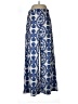 Shein Paisley Blue Casual Pants Size 6 - photo 1