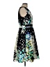 Ellen Tracy 100% Polyester Print Black Cocktail Dress Size 12 - photo 4