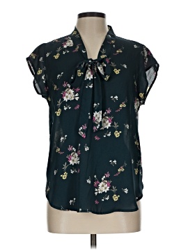 Alice Blue Short Sleeve Blouse