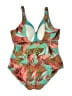 Jantzen Tropical Green One Piece Swimsuit Size 22 - photo 2