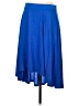 Faded Glory Solid Blue Formal Skirt Size S - photo 1