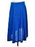 Faded Glory Solid Blue Formal Skirt Size S - photo 2