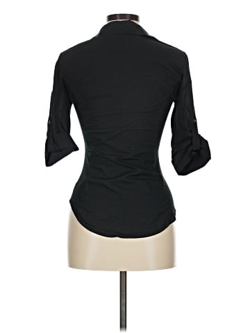 James Perse 3/4 Sleeve Button-Down Shirt (view 2)