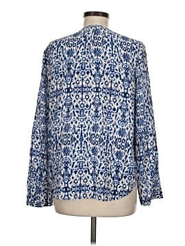 Joie Long Sleeve Silk Top (view 2)