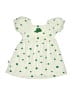 Unbranded Polka Dots Green Dress Size 75 cm / US 9-12 MO - photo 1