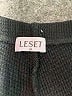 Leset Solid Black Casual Pants Size M - photo 7