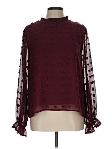 She + Sky Long Sleeve Blouse (view 1)