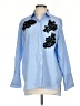 Zara Blue Long Sleeve Blouse Size S - photo 1