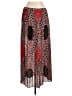 MICHAEL Michael Kors 100% Polyester Red Casual Skirt Size L - photo 1
