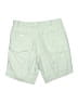 J. McLaughlin Solid Green Khaki Shorts Size 34 waist - photo 2
