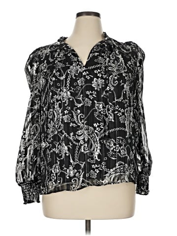 CeCe 3/4 Sleeve Blouse (view 1)