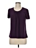 Assorted Brands Purple Short Sleeve Blouse Size M (estimated) - photo 1