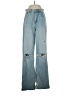 Zara Hearts Blue Jeans Size 4 - photo 1