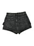 Shein Black Denim Shorts Size 27 waist - photo 2