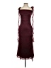 Cider 100% Polyester Burgundy Cocktail Dress Size S - photo 1