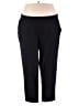 Torrid Solid Black Active Pants Size 4X Tall (4) - photo 1