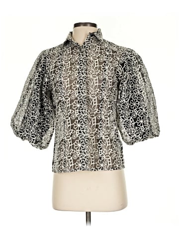 Topshop 3/4 Sleeve Blouse (view 1)