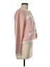 Maje 100% Cotton Pink Cardigan Size Med (2) - photo 4