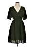 Shein 100% Polyester Solid Green Casual Dress Size 6 - photo 1
