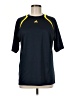 Adidas 100% Polyester Blue Active T-Shirt Size M - photo 1