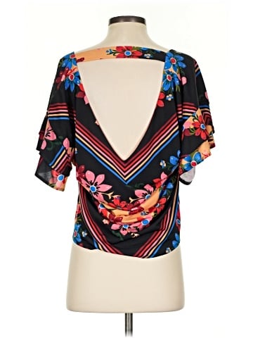 Judith March Short Sleeve Blouse (view 2)
