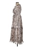 Francesca's 100% Polyester Paisley Silver Cocktail Dress Size S - photo 5