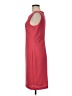 Calvin Klein Chevron-herringbone Red Cocktail Dress Size 8 - photo 5