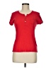 Covington 100% Cotton Red Short Sleeve Henley Size M - photo 1